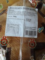Brioche Sapin Pur Beurre