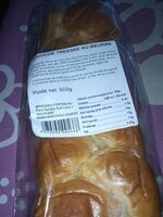 Brioche tressée au beurre