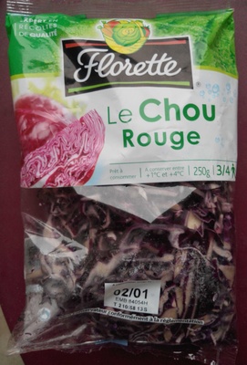Le Chou Rouge, Prêt à consommer (3/4 portions)