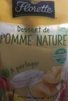Dessert de pomme nature