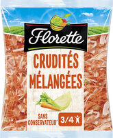 Les Crudités Mélangées (Chou blanc, Carotte & Céleri branche)