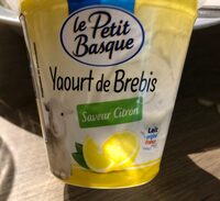 Yaourt de brebis saveur citron