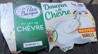 Douceur de Chèvre Vanille