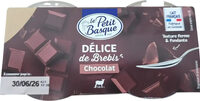 Délice de brebis chocolat