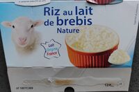 Riz au lait de brebis