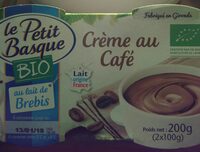 Crème au café BIO