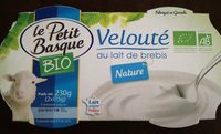 Velouté au lait de brebis bio