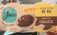 Dessert végétal de riz - Douceur chocolat