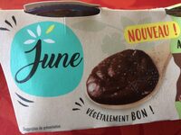 Dessert végétal au lait d'amande douceur chocolat