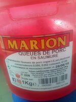Queues de porc en saumure