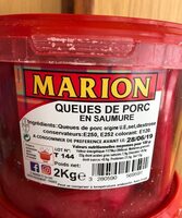 Queues ou gouins de porc