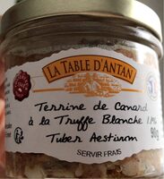Terrine de Canard à la Truffe blanche