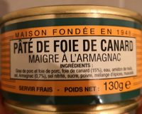 Pâté de foie de canard