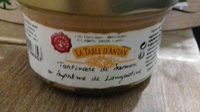 Tartinade de saumon au suprême de langoustine