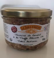 Terrine de canard à la truffe blanche