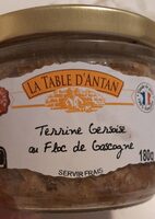 Terrine germoir au bloc de Gascogne