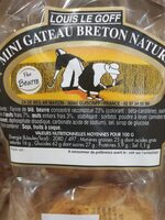 Mini gâteau breton nature
