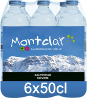 MONTCLAR Eau Minérale Naturelle 6x0L5