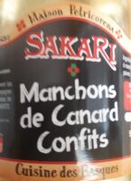 Manchons de canard confits