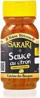 Sauce Basque Sakari Au Citron 25 CL