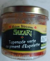 Tapenade verte au piment d'Espelette