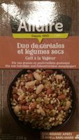 Duo de Céréales et de Légumes Secs