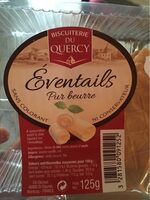 Evantails pur beurre