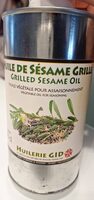 Huile de sésame grillé