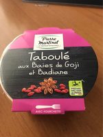 Taboule aux baies de goji