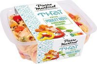Thaï - Salade de pâtes vermicelles aux légumes et poulet traité en salaison cuit rôti