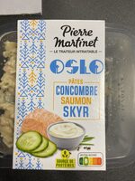 OSLO  - Pâtes concombre saumon skyr