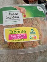Taboulé aux fèves de soja à la menthe
