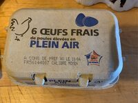 Oeufs frais