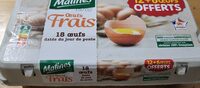 Matines oeufs frais
