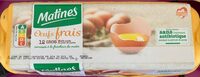 Oeufs frais dates du Jour de Ponte (date)