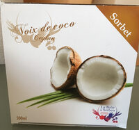 Sorbet noix de coco