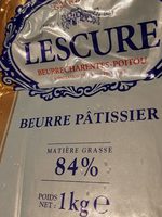 Beurre pâtissier