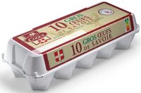 10 gros œufs de Savoie Baby Coque datés du jour de ponte