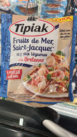 Fruits de mer, Saint-Jacques et petits légumes