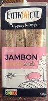 Jambon emmental salade