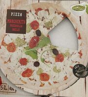 Pizza Margherita Mozzarella Basilic