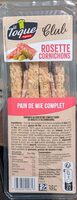 Club Rosette Cornichons Pain de Mie Complet