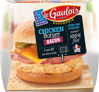 Chicken burger bacon boucherie x1