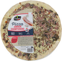 Pizza jambon champignons 450g