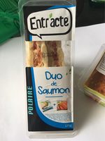 Sandwich polaire Duo de saumon, sauce fromage Frais, crudité et mayonnaise allégée