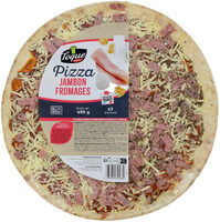 Pizza jambon fromage 450g