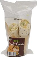 Wrap poulet caesar