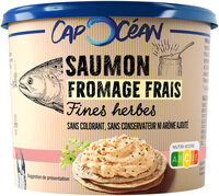 Tartinable saumon, fromage frais & fines herbes - 140g - Frais