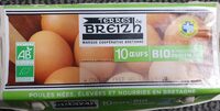 10 Oeufs Bio de poules élevées en plein air