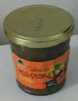 Crème marron vanillée